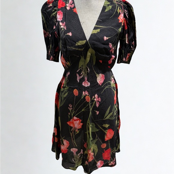 Ted Barker Mini Puff Sleeve Tea Dress - Picture 2 of 4